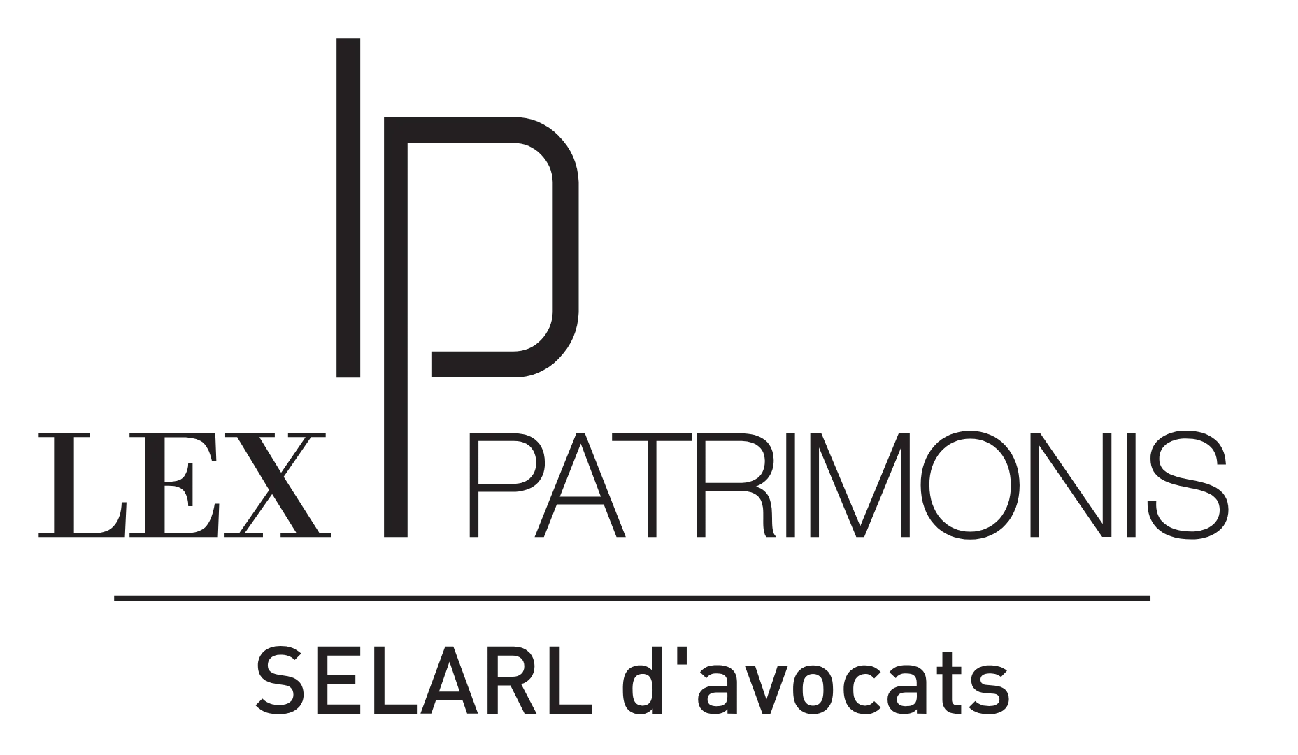 Lexpatrimonis Succession - Logo noir transparent